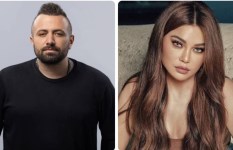 هيفاء وهبي والشاعر الغنائي عمرو سامي