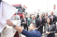 قافلة إغاثية إلى غزة