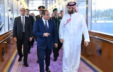 الرئيس السيسى مع ولى العهد السعودى