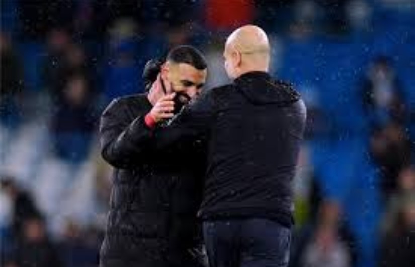 جوارديولا ومحمد صلاح 