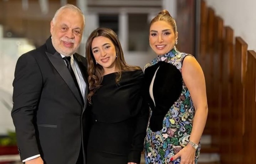 روجينا ومايا وأشرف زكي 