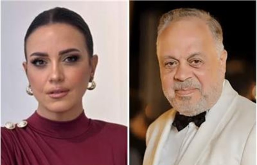 أشرف زكي وريهام عبدالغفور 