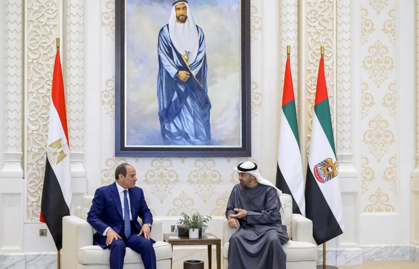 السيسى وبن زايد