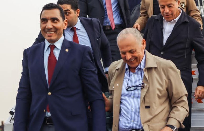 جوهر نبيل وهاني أبوريدة 