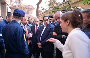 حريق بمستشفى الطوارئ في قصر العيني 