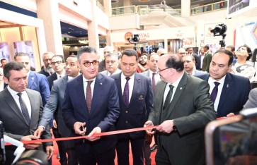 افتتاح معرض سيراميكا ماركت & هوميكس