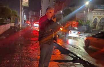 محافظ الدقهلية يتابع ميدانيًا أعمال سحب مياه الأمطار