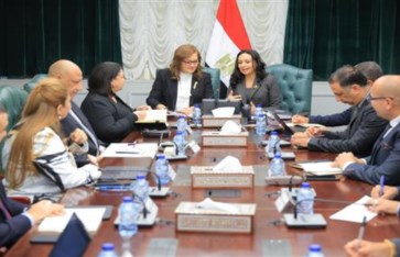 مايا مرسي وزيرة التضامن الإجتماعى 