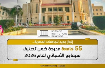55 جامعة مصرية ضمن تصنيف سيماجو الأسباني لعام 2026