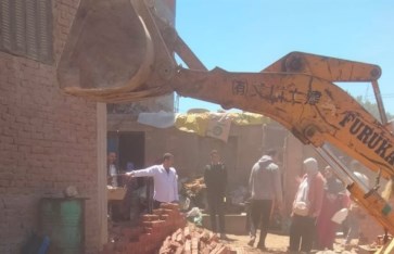 التنمية المحلية: تنفيذ 18 حالة إزالة لمباني دون ترخيص في المنوفية
