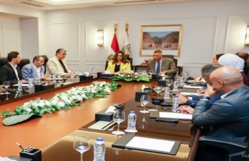 منال عوض، وزيرة التنمية المحلية والقائم بأعمال وزيرة البيئة