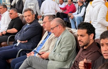 سفير تركيا يتابع مباراة بيراميدز وإنبي 