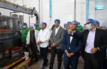 تفقد مصنع “فيردي فودز” خلال جولته ببنها