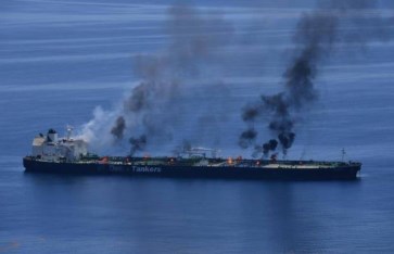 استهداف ناقلة نفط قرب قطر