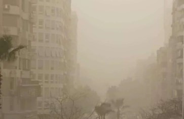 عاصفة ترابية