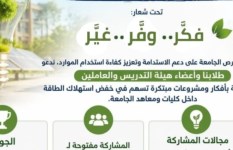 انطلاق مبادرة جامعة مستدامة بجامعة الإسكندرية لترشيد استهلاك الطاقة