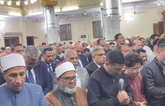 وزير البترول ومحافظ الدقهلية يؤديان صلاة الجنازة على المهندس حسام صادق