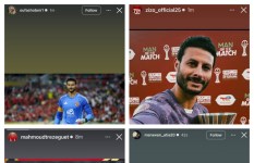 دعم لاعبي الأهلي لمحمد الشناوي 