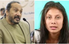 الفنان علي الحجار وابنته