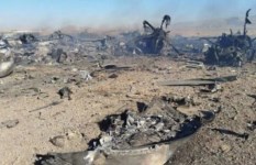 حطام طائرات أمريكية في ايران
