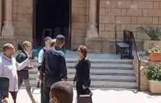  جنازة والد منة شلبي