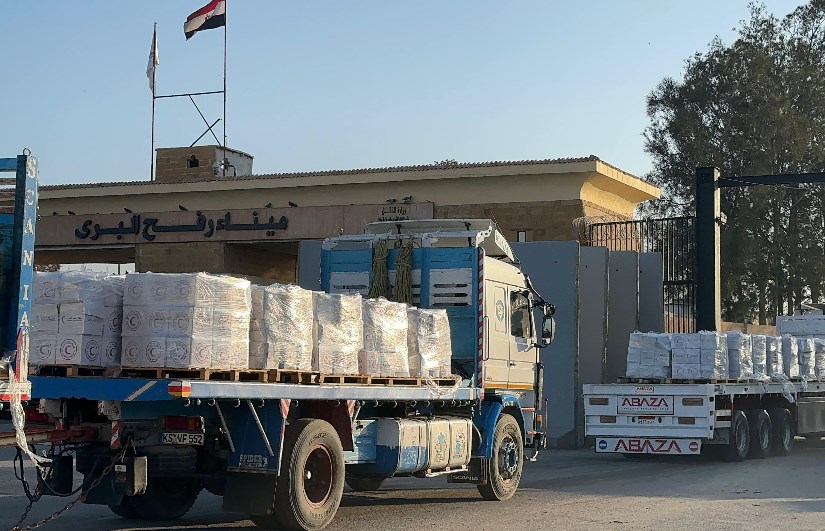 قافلة الهلال الأحمر 