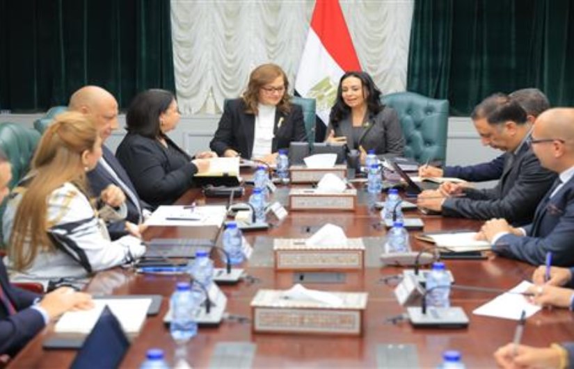 مايا مرسي وزيرة التضامن الإجتماعى 