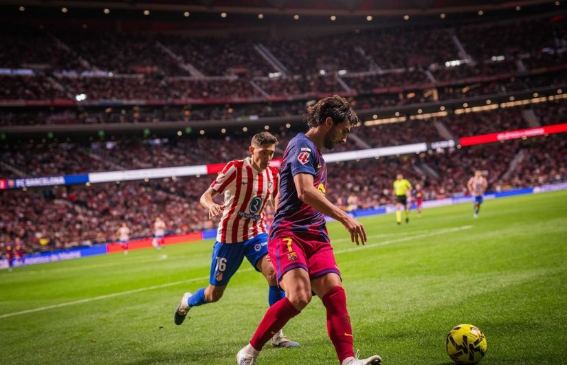 برشلونة وأتلتيكو مدريد 