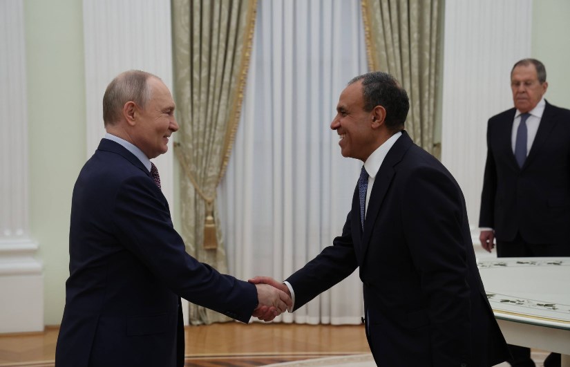 اجوزير الخارجية فى ضيافة بوتين