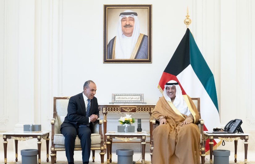 لقاء وزير الخارجية مع ولى عهد الكويت