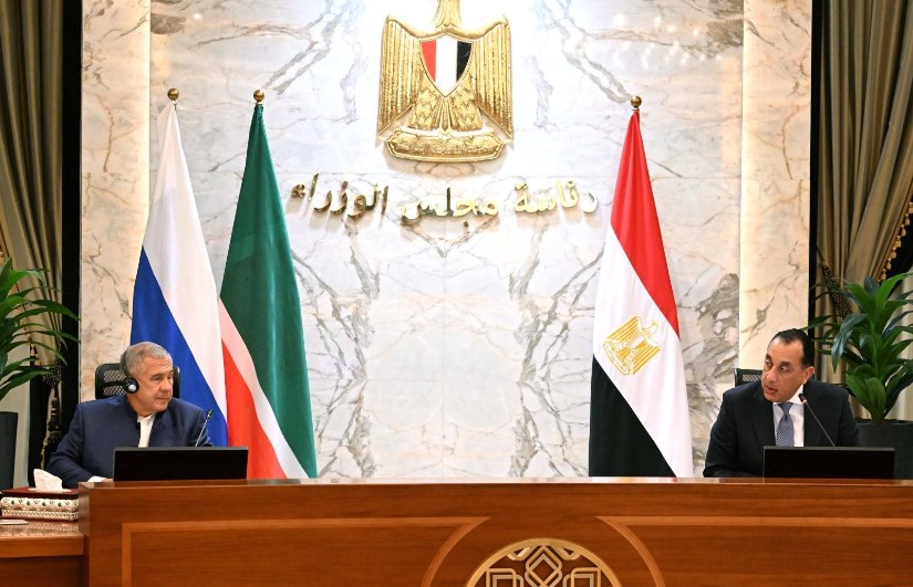 رئيس الوزراء يستقبل رئيس تتارستان