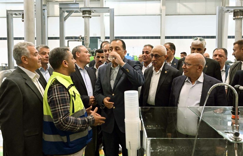 افتتاح محطة تحلية مياه البحر فى شمال سيناء