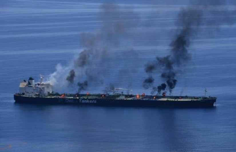 استهداف ناقلة نفط قرب قطر