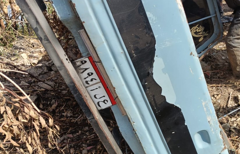 انقلاب سيارة بالبحيرة 