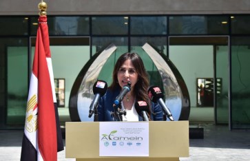 المهندسة راندة المنشاوي وزيرة الإسكان
