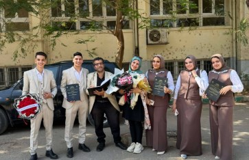 فريق كلية الزراعة بجامعة القاهرة 