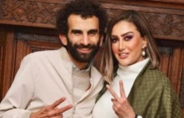 المخرج أحمد حسن وغادة عبدالرازق 