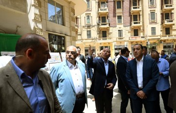 جولة رئيس  الوزراء بمنطقة وسط البلد