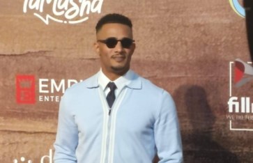 محمد رمضان في العرض الخاص لفيلم أسد 