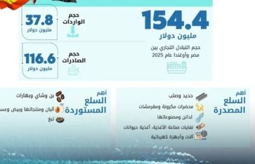 التبادل التجاري بين البلدين 