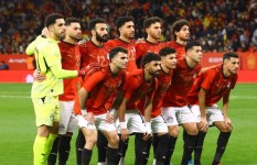 مران منتخب مصر استعدادا لمواجهة البرازيل 