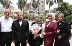 طلبة قسم علوم الأغذية بكلية الزراعة جامعة عين شمس
