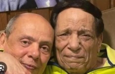 عادل إمام وشقيقه  