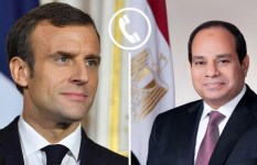 اتصال بين السيسى وماكرون