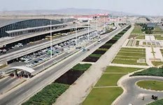 اندلاع حريق داخل مطار الإمام الخميني في طهران