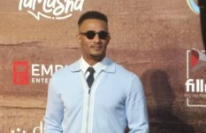 محمد رمضان في العرض الخاص لفيلم أسد 
