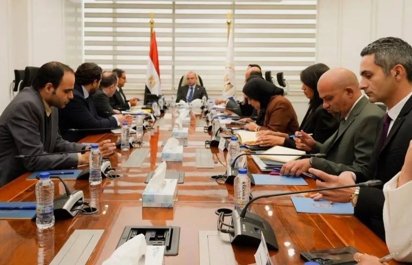 اجتماع وزير الاستثمار مع نائب رئيس البنك الأفريقي للتصدير والاستيراد
