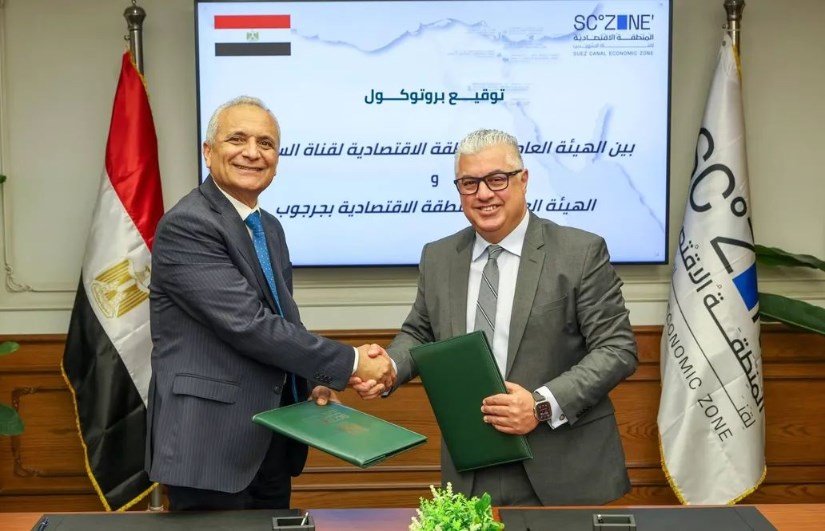 بروتوكول تعاون بين اقتصادية قناة السويس وجرجوب