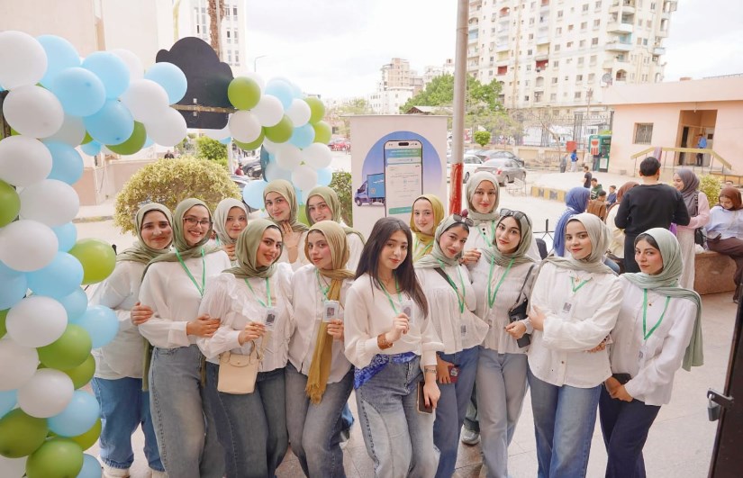 طالبات جامعة المنوفية 