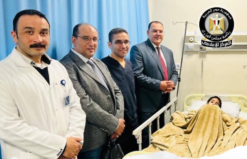 الفريق الطبي المشارك في العملية